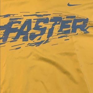 Nike “faster” shirt